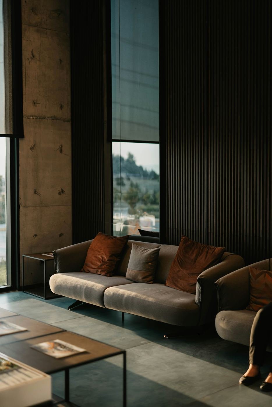 Minimalist Fluted Lounge - The Era Interior Decors